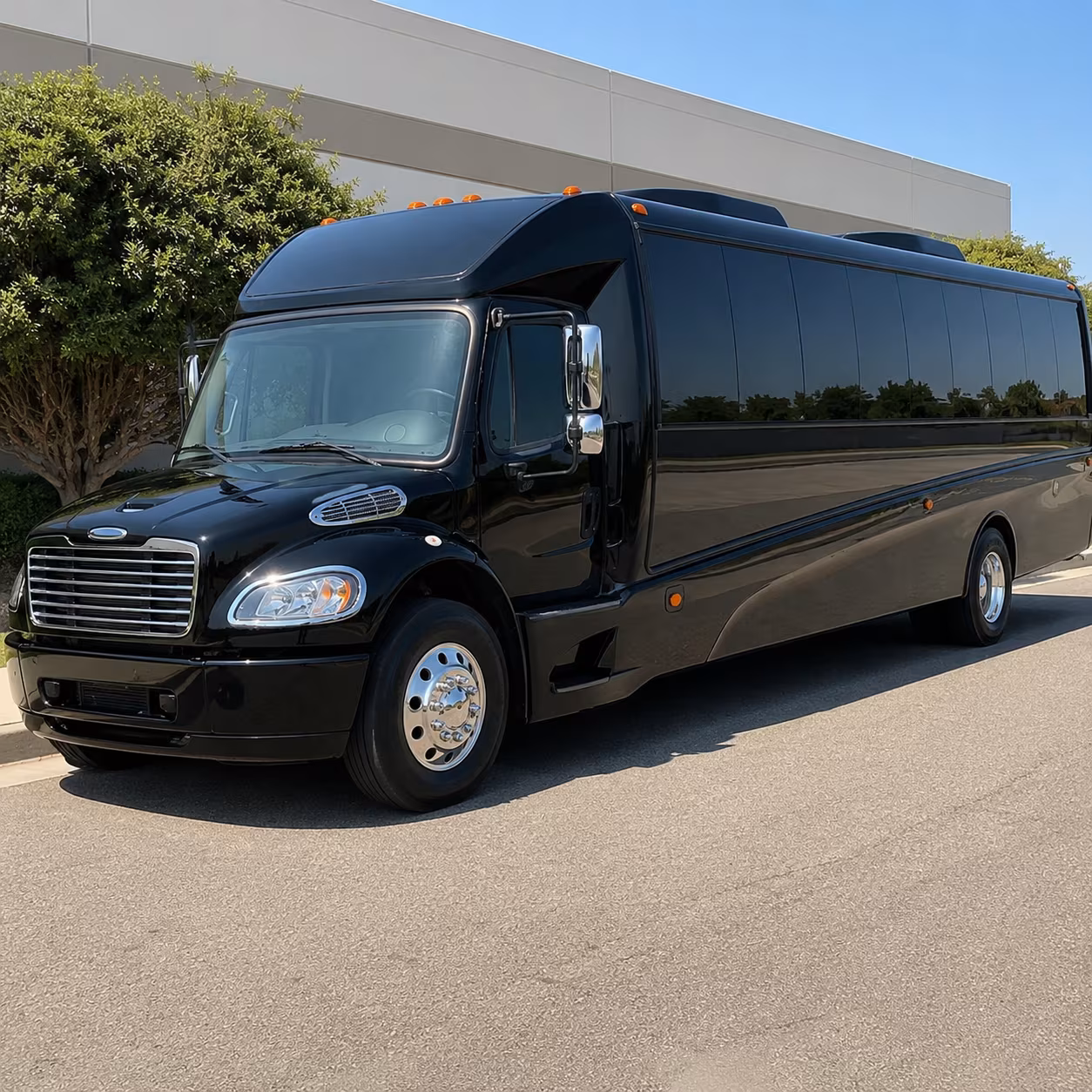 Boise Airport Shuttle & Transportation party bus exterior