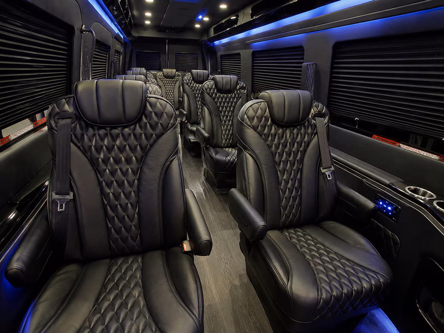 Boise Airport Shuttle & Transportation party bus exterior