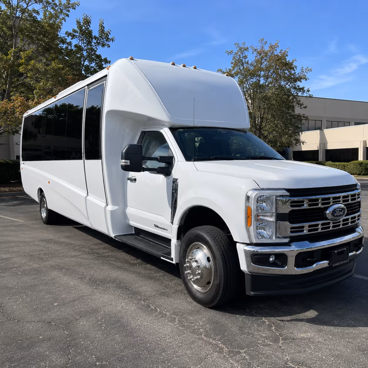 Boise Airport Shuttle & Transportation party bus exterior