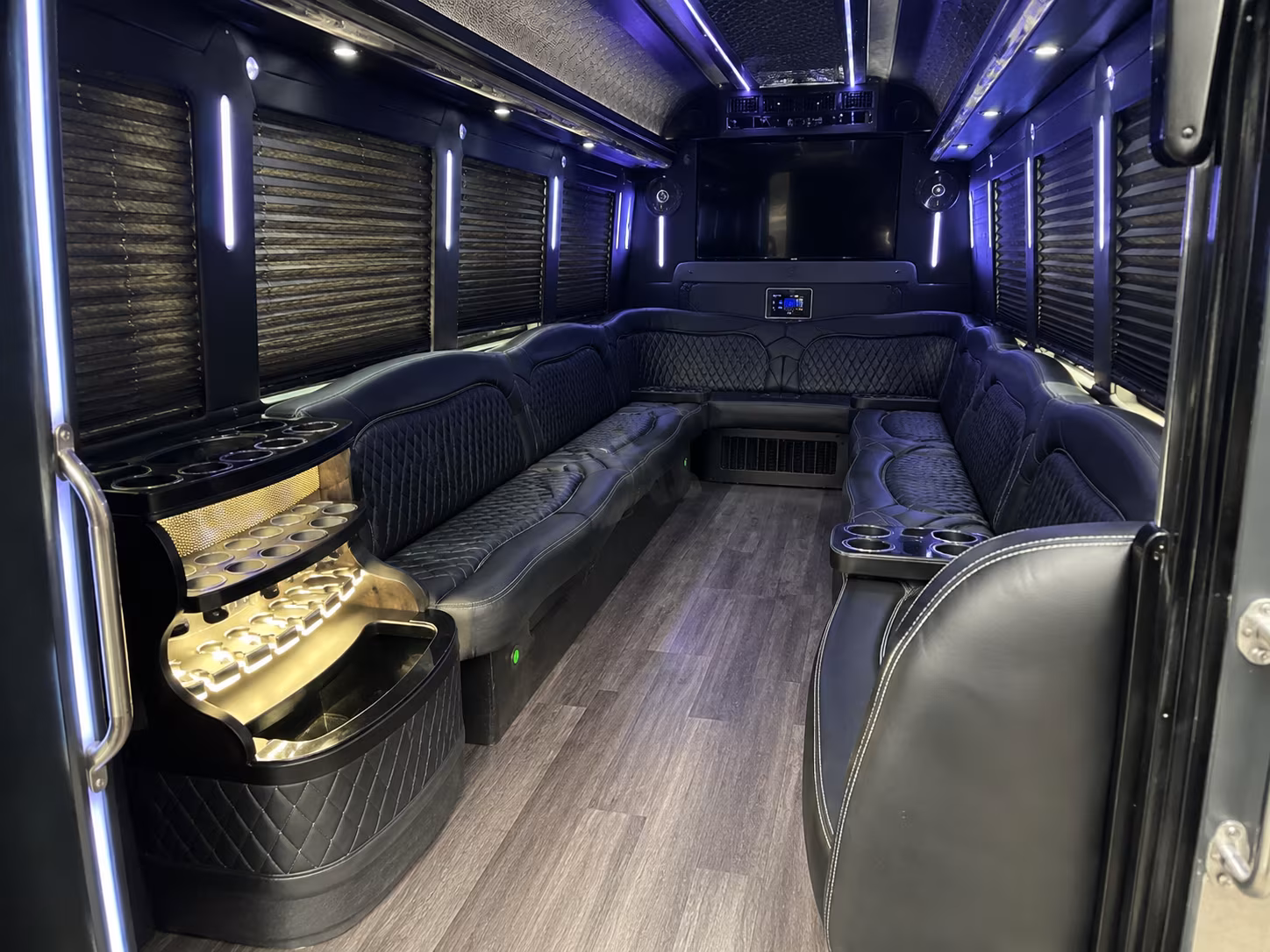 Boise Bachelor & Bachelorette Transportation party bus exterior