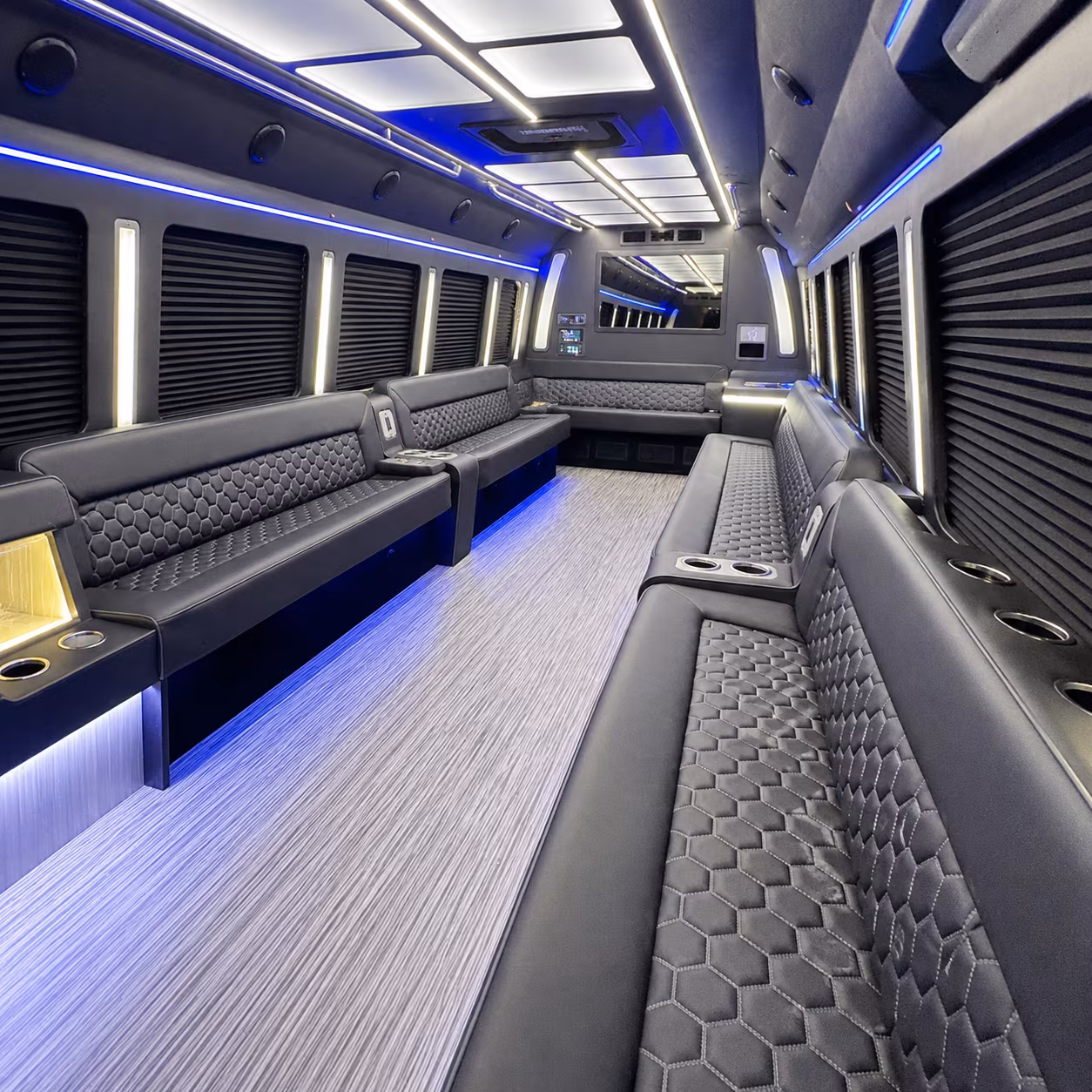 Boise Bachelor & Bachelorette Transportation party bus exterior