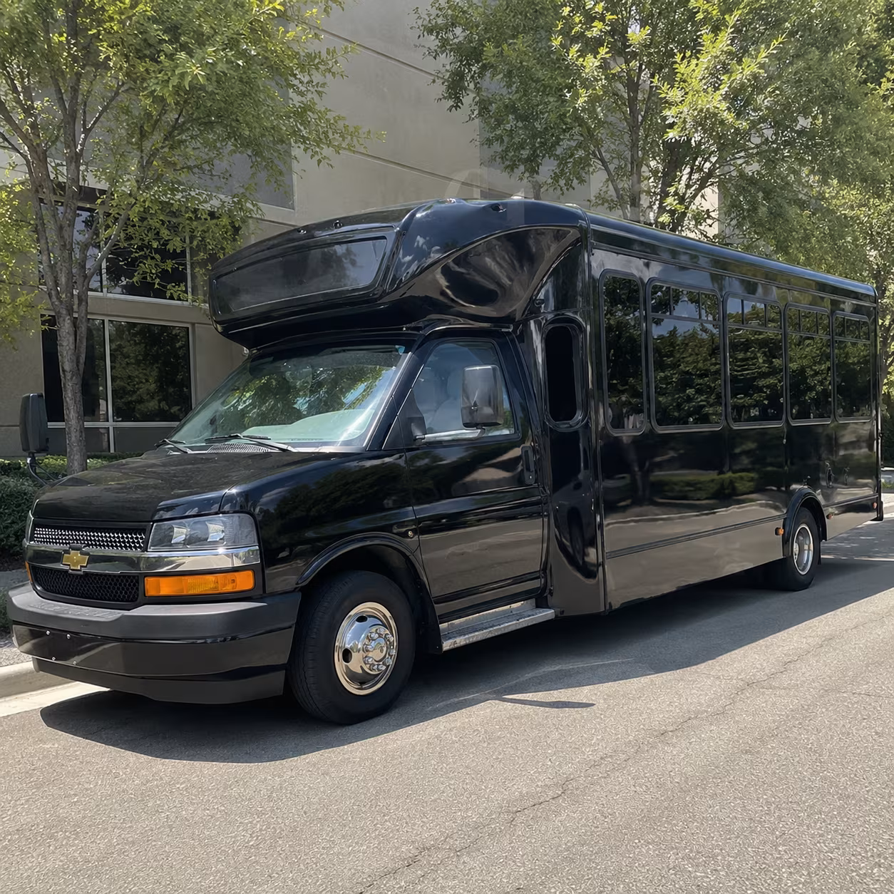 Boise Bachelor & Bachelorette Transportation party bus exterior