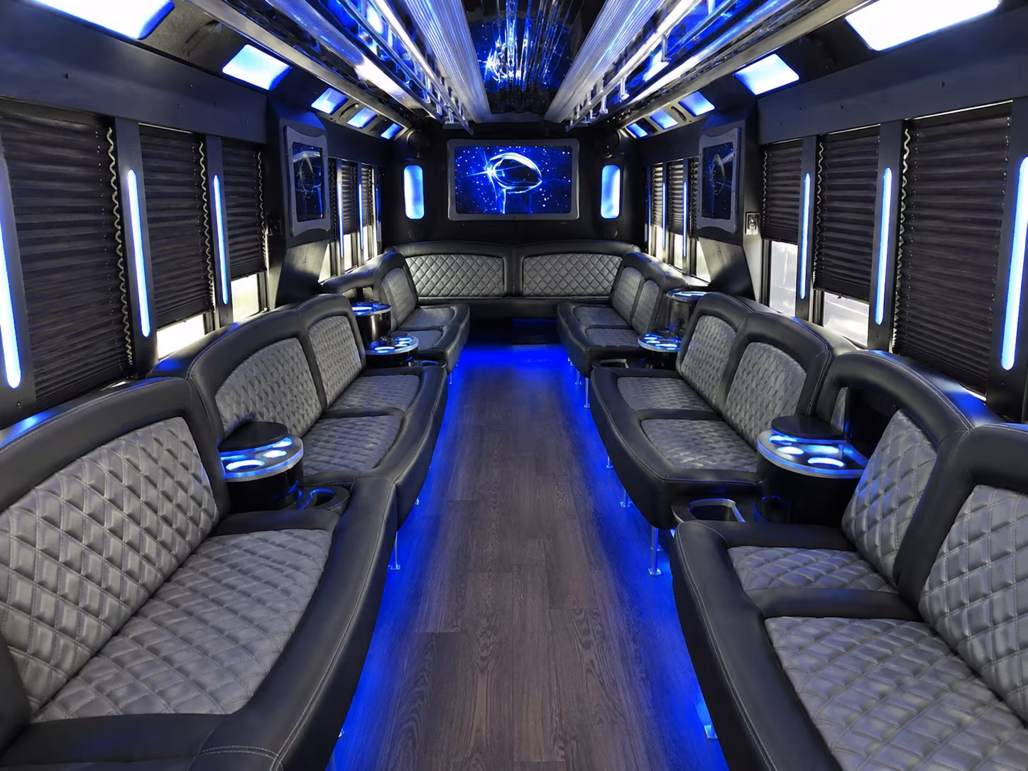 Boise Concert & Music Festival Transportation onboard seating