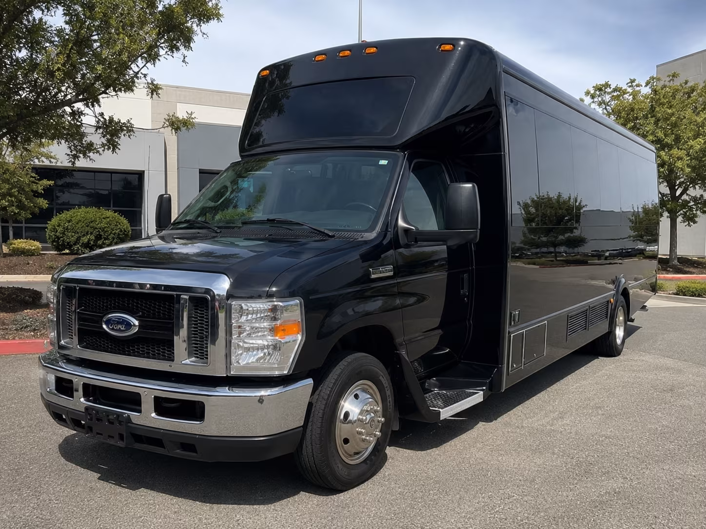 Boise Private Event Transportation party bus exterior