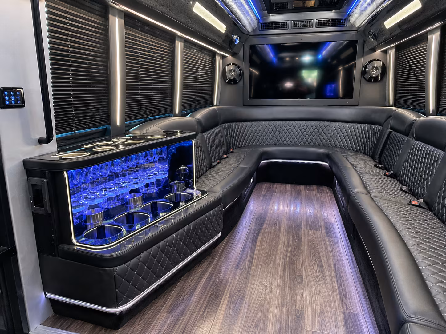 Boise Private Event Transportation party bus exterior
