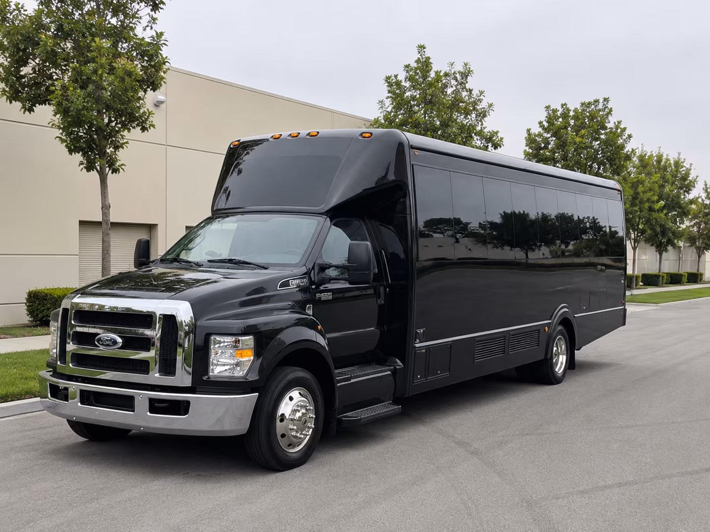 Boise Private Event Transportation party bus exterior