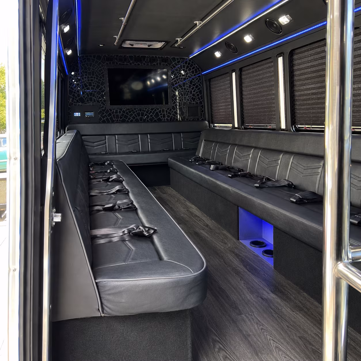 Boise Prom & Homecoming Transportation party bus exterior