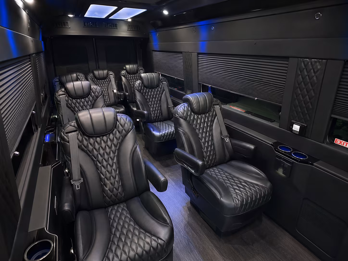 Boise School Event Transportation party bus exterior