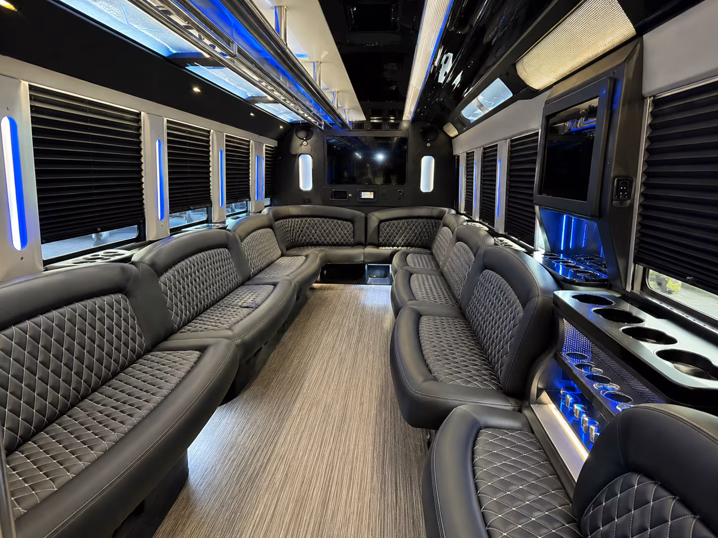 Boise Sporting Event Transportation party bus exterior
