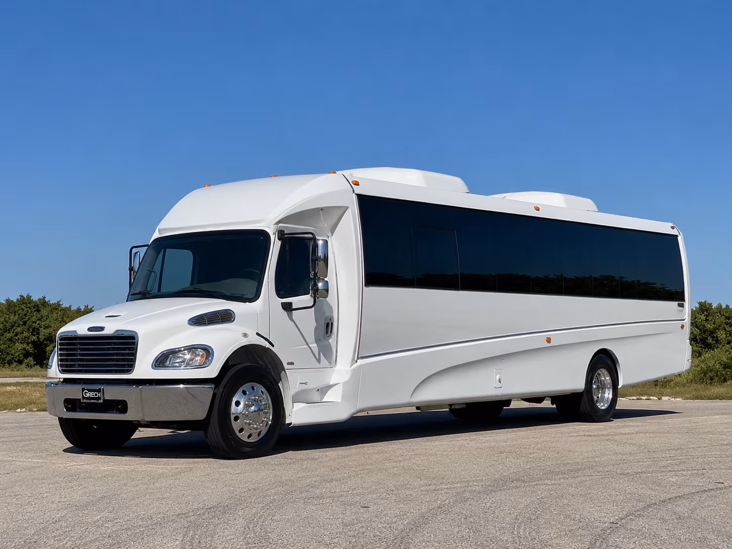 Boise Sporting Event Transportation party bus exterior