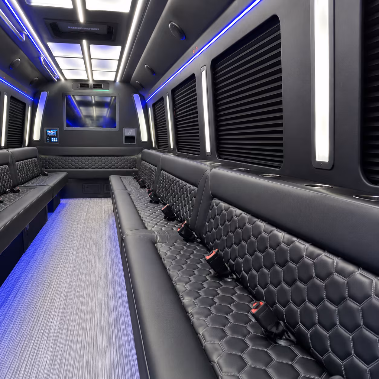 Boise Sporting Event Transportation party bus exterior