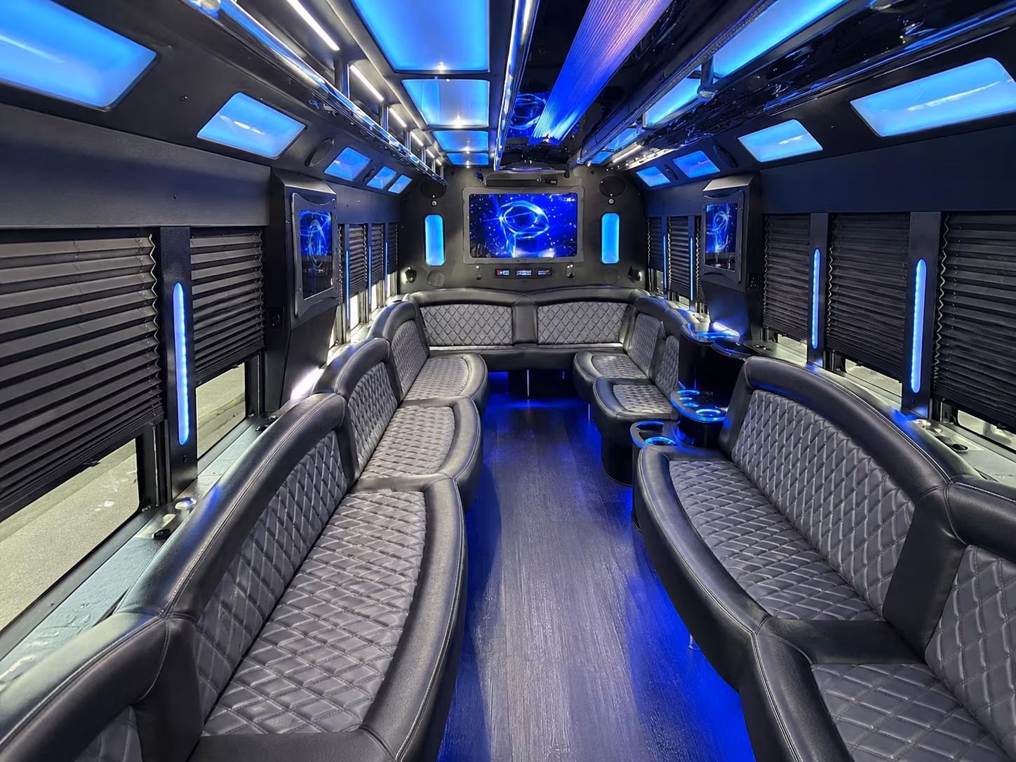 Boise Wedding Transportation party bus exterior