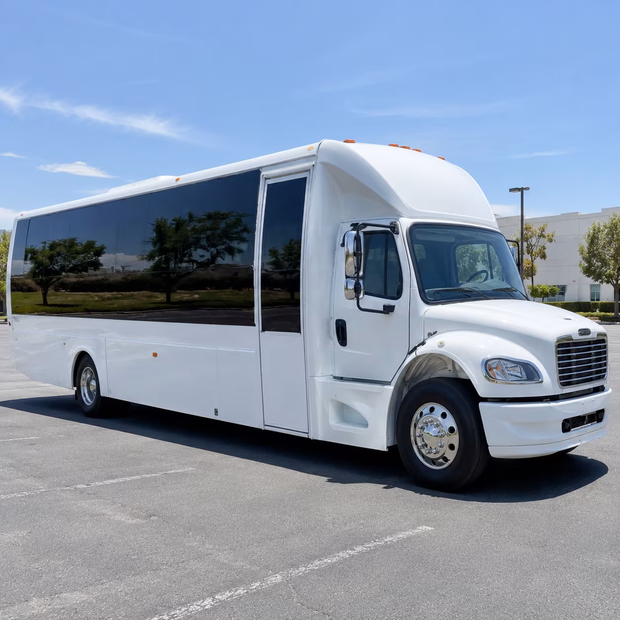 Boise Wedding Transportation party bus exterior