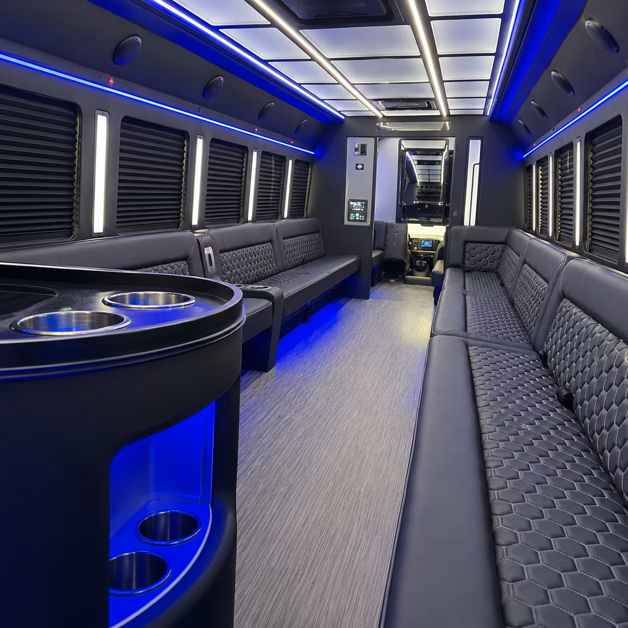 Boise Wedding Transportation party bus exterior