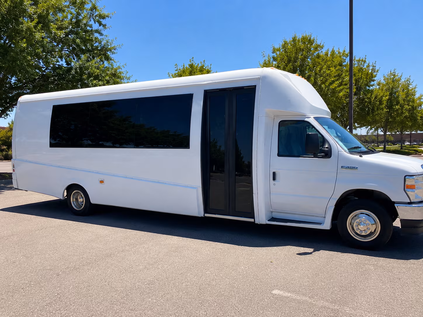 Boise Wedding Transportation party bus exterior
